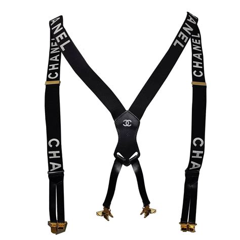 chanel suspenders for sale|chanel hangers for sale.